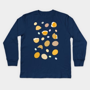 Eggs Kids Long Sleeve T-Shirt